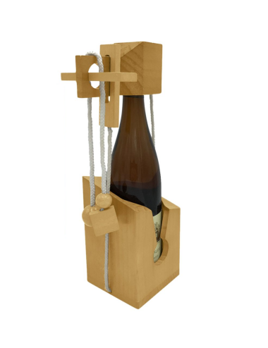 Wijnfles puzzel - Geschenktip
