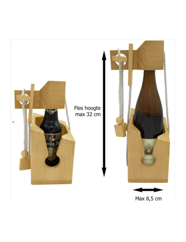 Wijnfles puzzel - Geschenktip