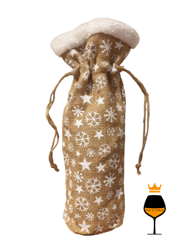 Wijnzak - Jute | Kerst /...