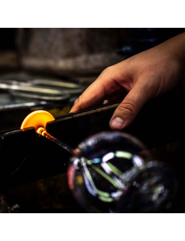 zeer fijn glaswerk - mondgeblazen